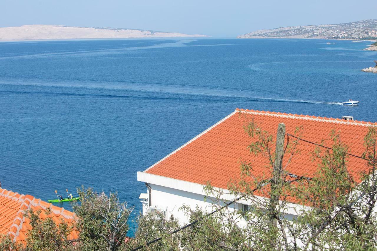Appartamento Penthouse Karlobag Esterno foto