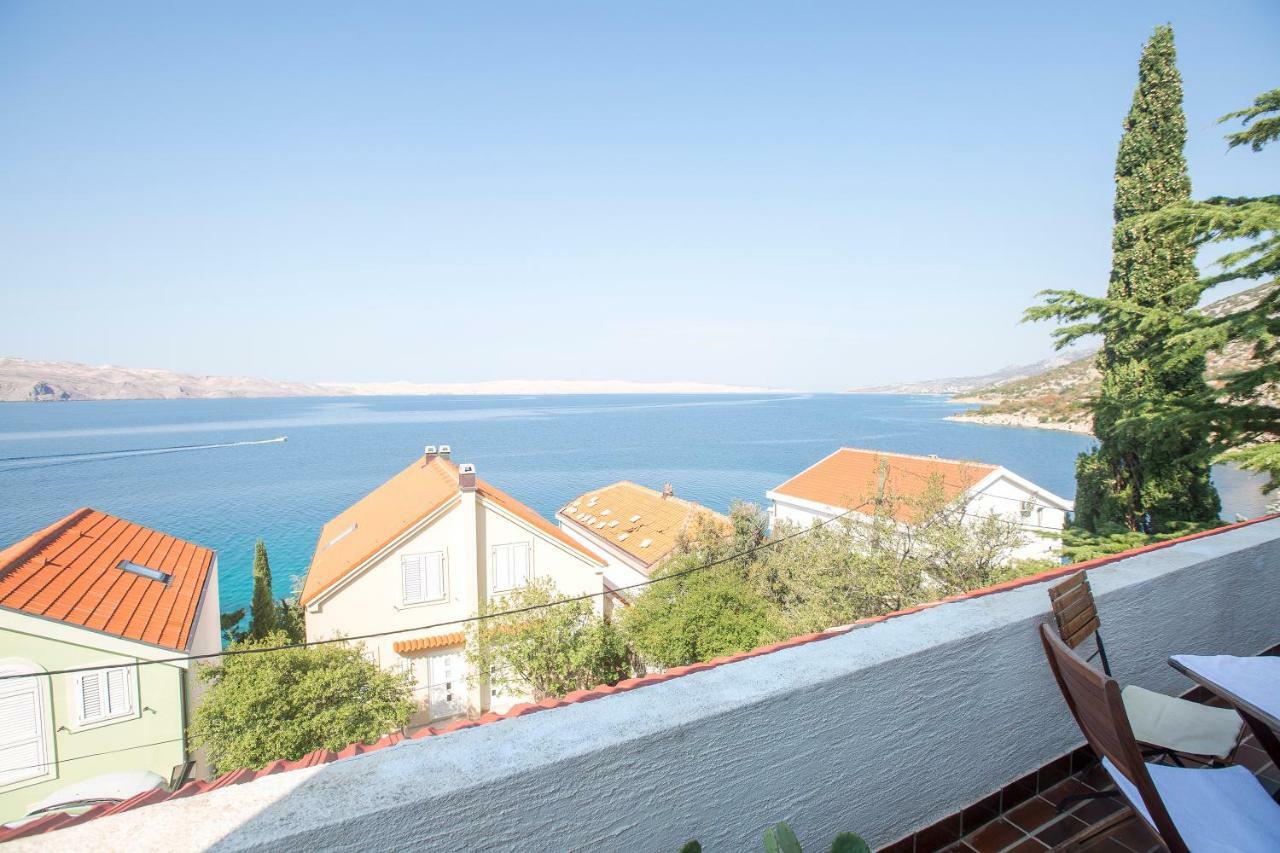 Appartamento Penthouse Karlobag Esterno foto